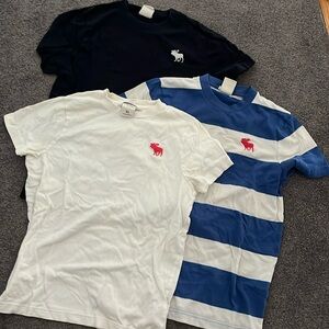 Boys Abercrombie lot of 3 tshirts